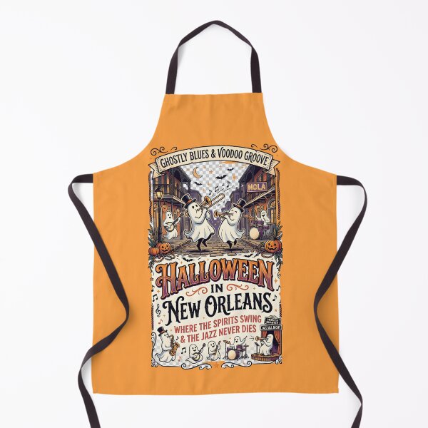 Item preview, Halloween in New Orleans - Where the spirits swing and the jazz never dies designed and sold by ParadoxParadox.