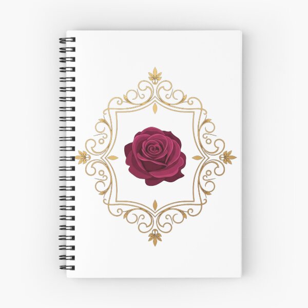 Item preview, Victorian Red Rose in Ornate Gold Frame - Dark Romantic Floral Art designed and sold by Dzblack.