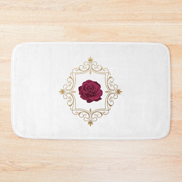 Item preview, Victorian Red Rose in Ornate Gold Frame - Dark Romantic Floral Art designed and sold by Dzblack.