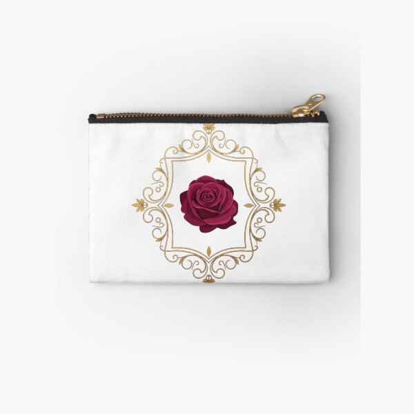 Item preview, Victorian Red Rose in Ornate Gold Frame - Dark Romantic Floral Art designed and sold by Dzblack.