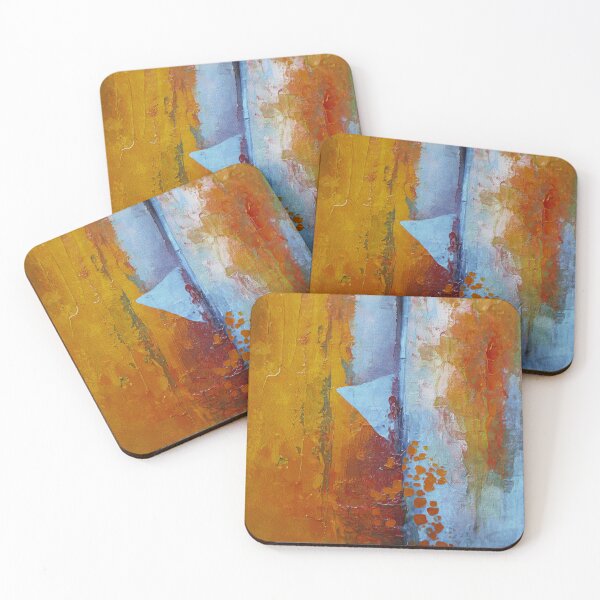 Item preview, Orange Blue Abstract Texture designed and sold by caracatita75.