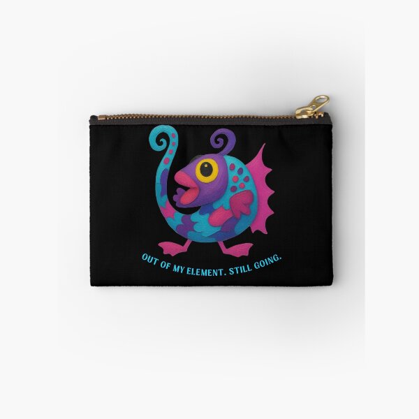 Item preview, Out of My Element, Still Going - Funny Motivational Fish designed and sold by PatykArt.