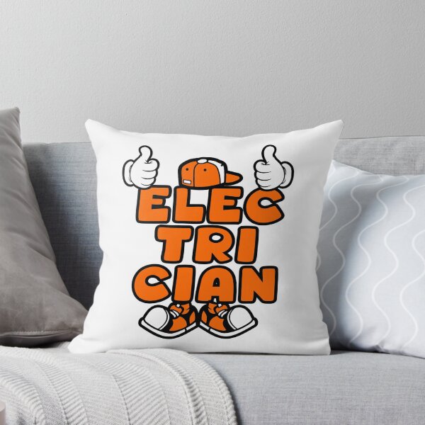 Item preview, ELECTRICIAN - PROFESSIONS Lettering Character Bold Retro designed and sold by NFTWords.