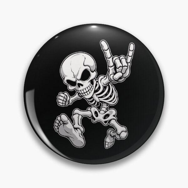 Item preview, Spooky Rock Hands Halloween Dancing Skeleton designed and sold by AmazingPics001.