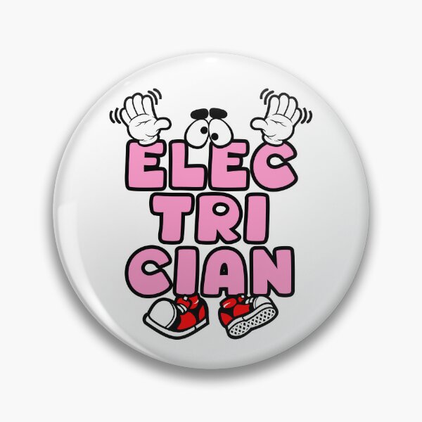 Item preview, ELECTRICIAN - WORK Words Character Bold Retro designed and sold by NFTWords.