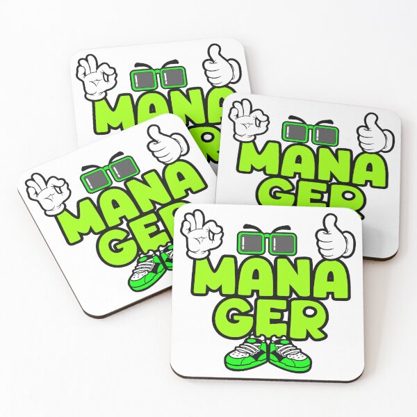Item preview, MANAGER - WORK Comic Character Bold Urban designed and sold by NFTWords.