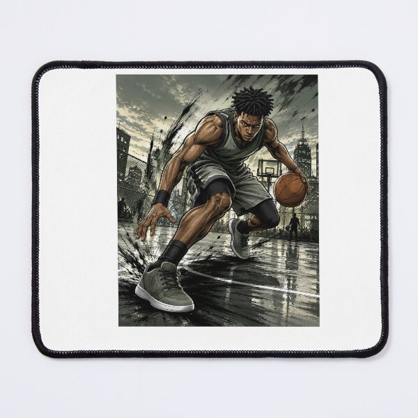 Item preview, Crossover on the Court - Street Basketball Art designed and sold by GameTime-Gear.
