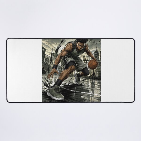 Item preview, Crossover on the Court - Street Basketball Art designed and sold by GameTime-Gear.