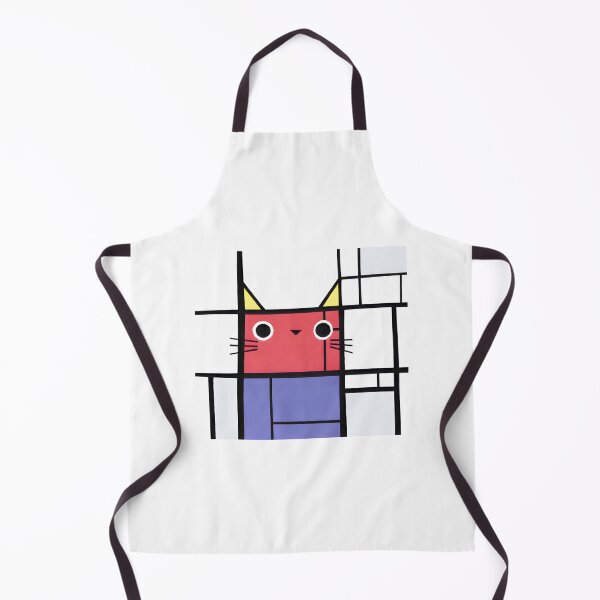 Item preview, Mondrian Cat Art | Abstract Geometric Feline Design LIMITED EDITION designed and sold by faisalhazraami.