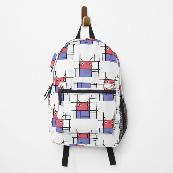 Item preview, Mondrian Cat Art | Abstract Geometric Feline Design LIMITED EDITION designed and sold by faisalhazraami.