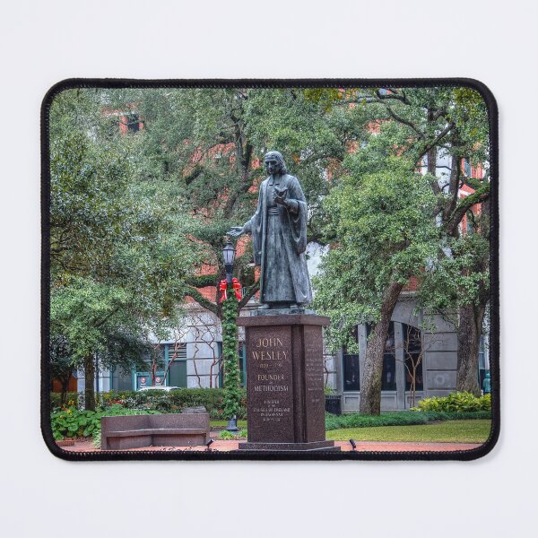 Item preview, John Wesley statue designed and sold by River Oak Media.