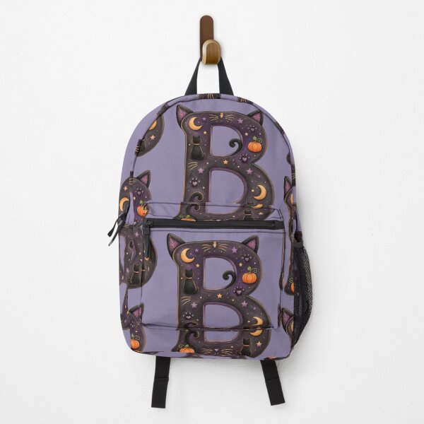 Item preview, Halloween Letter B Monogram – Spooky Bat Alphabet Initial Design designed and sold by VectorJoy.