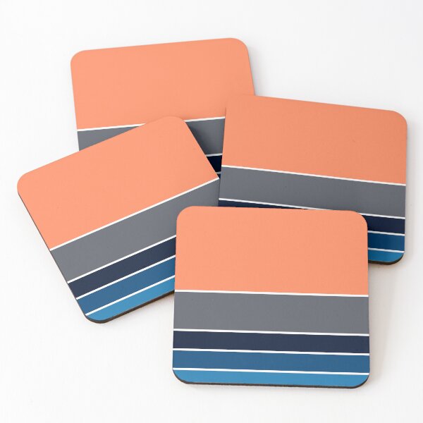 Item preview, Retro Beach Colors Vintage Beachy Boho Chic Stripes 2/4 designed and sold by Beachy.