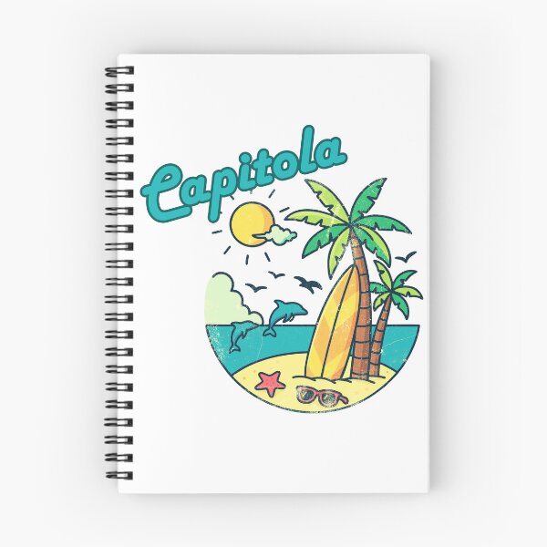 Item preview, Capitola Beach Vibes | Retro Tropical Sunset Vacation Design designed and sold by DonnaRaine.