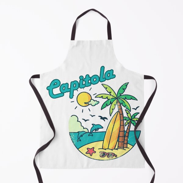 Item preview, Capitola Beach Vibes | Retro Tropical Sunset Vacation Design designed and sold by DonnaRaine.