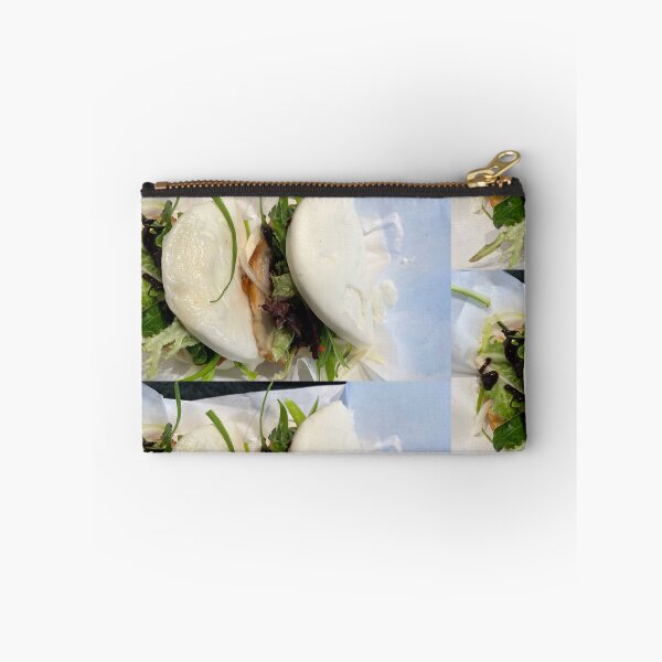 Item preview, Fluffy Steamed Bao Buns with Savory Filling Art Print designed and sold by KaleChub.