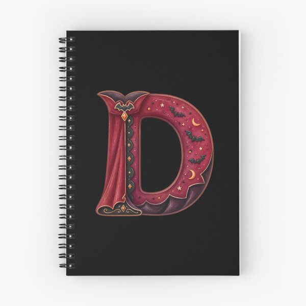 Item preview, Halloween Letter D Monogram – Spooky Devil Alphabet Initial Design designed and sold by VectorJoy.