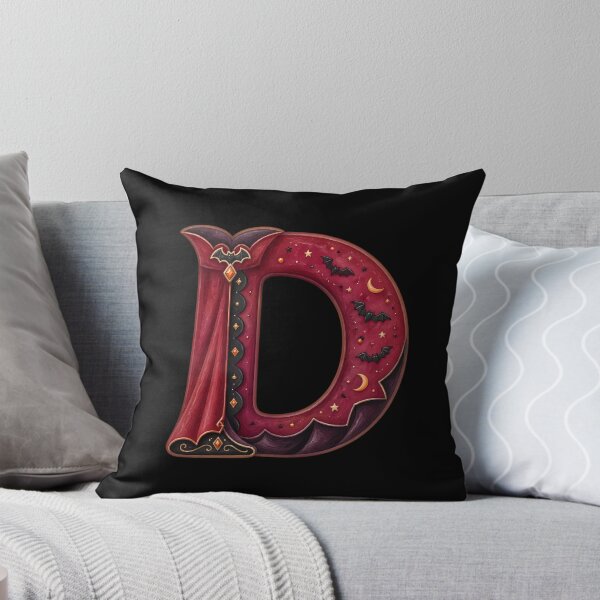 Item preview, Halloween Letter D Monogram – Spooky Devil Alphabet Initial Design designed and sold by VectorJoy.
