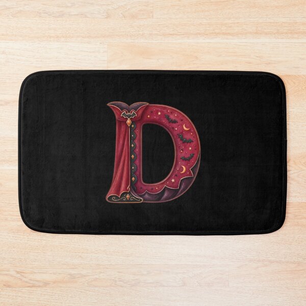 Item preview, Halloween Letter D Monogram – Spooky Devil Alphabet Initial Design designed and sold by VectorJoy.