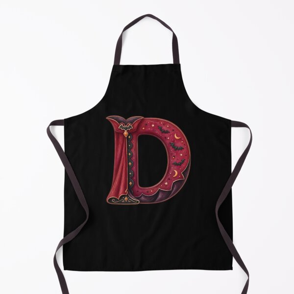 Item preview, Halloween Letter D Monogram – Spooky Devil Alphabet Initial Design designed and sold by VectorJoy.