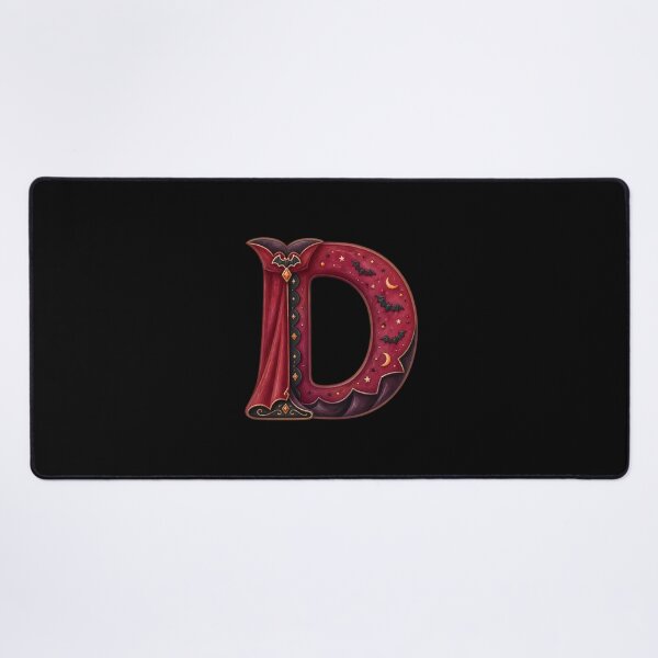 Item preview, Halloween Letter D Monogram – Spooky Devil Alphabet Initial Design designed and sold by VectorJoy.