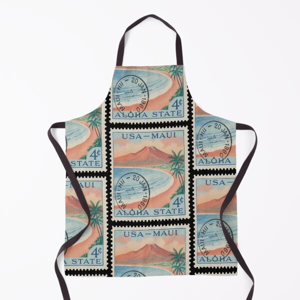 Item preview, Maui Hawaii Haleakala Kaanapali Coast Sunset Stamp Sticker designed and sold by stickercuffs.