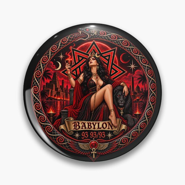 Item preview, Babylon 93 93/93 — The Scarlet Goddess Thelema designed and sold by Witch Joseph.