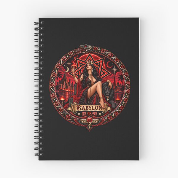 Item preview, Babylon 93 93/93 — The Scarlet Goddess Thelema designed and sold by Witch Joseph.