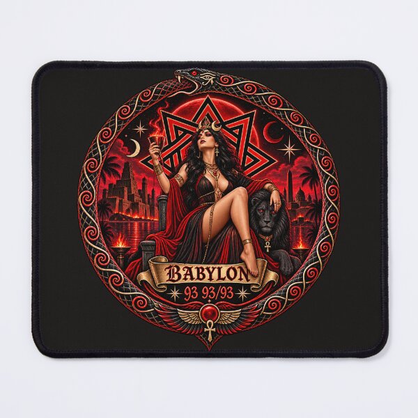 Item preview, Babylon 93 93/93 — The Scarlet Goddess Thelema designed and sold by Witch Joseph.