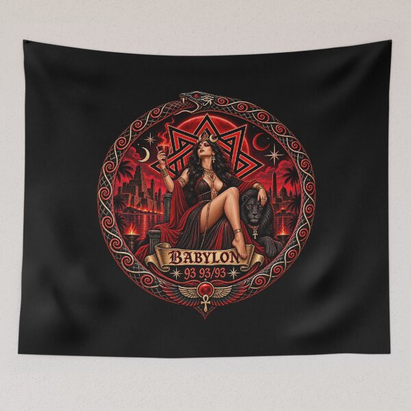 Item preview, Babylon 93 93/93 — The Scarlet Goddess Thelema designed and sold by Witch Joseph.