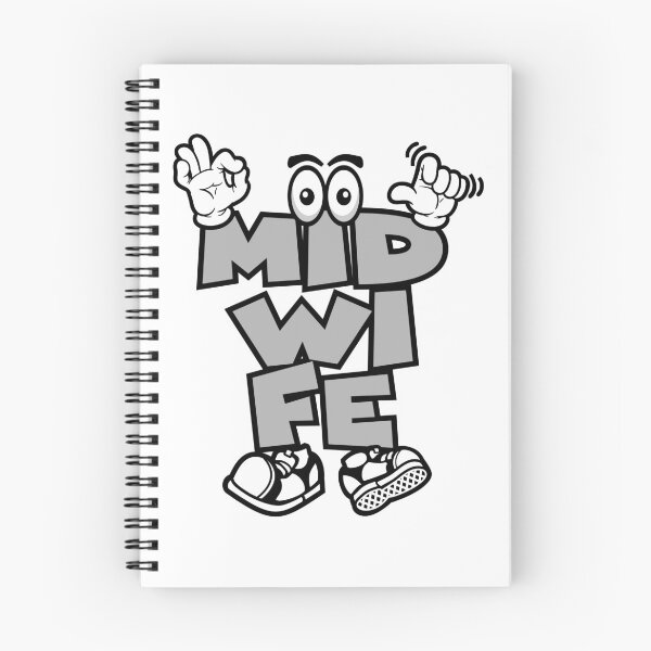 Item preview, MIDWIFE - PROFESSIONS Lettering Character Bold Retro designed and sold by NFTWords.