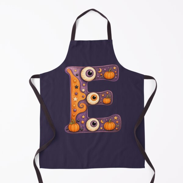 Item preview, Halloween Letter E Monogram – Spooky Eerie Alphabet Initial Design designed and sold by VectorJoy.