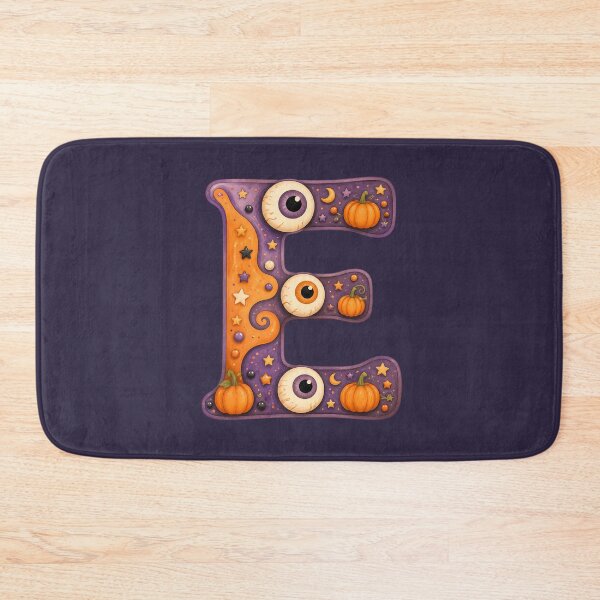 Item preview, Halloween Letter E Monogram – Spooky Eerie Alphabet Initial Design designed and sold by VectorJoy.