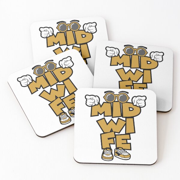 Item preview, MIDWIFE - WORK Words Character Bold Retro designed and sold by NFTWords.