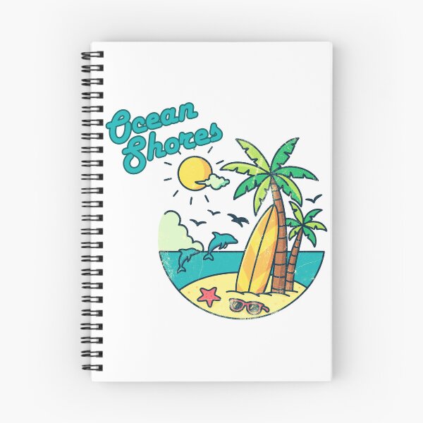Item preview, Ocean Shores Vibes | Retro Tropical Sunset Vacation Design designed and sold by DonnaRaine.