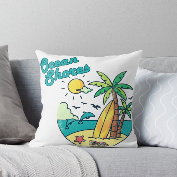 Item preview, Ocean Shores Vibes | Retro Tropical Sunset Vacation Design designed and sold by DonnaRaine.