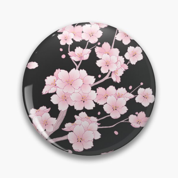 Item preview, Falling Sakura Cherry Blossom Aesthetic Spring Art ⭐⭐⭐⭐⭐ designed and sold by Herconscious.