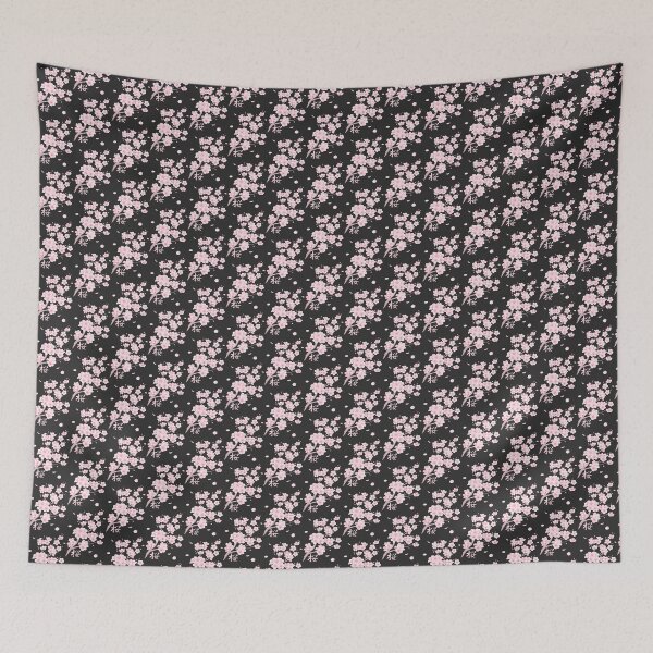 Item preview, Falling Sakura Cherry Blossom Aesthetic Spring Art ⭐⭐⭐⭐⭐ designed and sold by Herconscious.