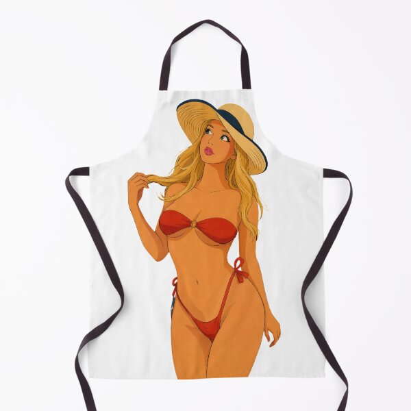 Item preview, Vintage Bikini Pin-Up – Classic Cartoon Blonde designed and sold by Hollow Moon Studios..