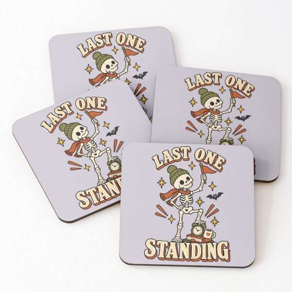 Item preview, Last One Standing Resilient Retro Skeleton designed and sold by  MAD's Recreation Studio.