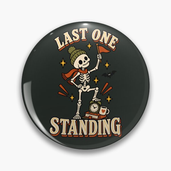 Item preview, Last One Standing Resilient Retro Skeleton designed and sold by  MAD's Recreation Studio.