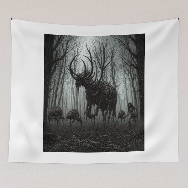 Item preview, Wendigo Forest Horror Ritual designed and sold by NiloStudio.