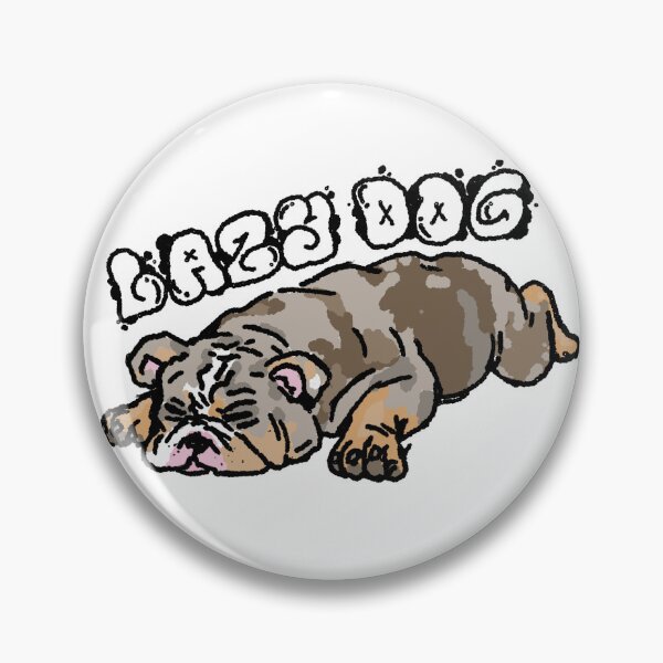 Item preview, Lazy Dog (colored) designed and sold by playing-cardz.