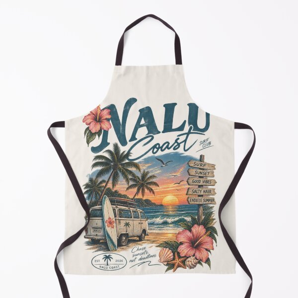 Item preview, Nalu Coast Surf Van | Tropical Sunset Beach Adventure   designed and sold by Nalu Coast.