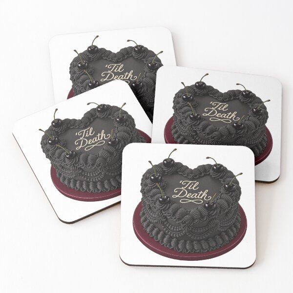 Item preview, 'Til Death Vintage Cake designed and sold by popdaydreams.