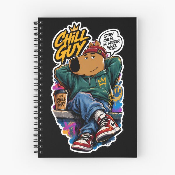 Item preview, Just Chill Guy Funny Meme Cartoon Dog Character Relax Design designed and sold by DUMEJE.