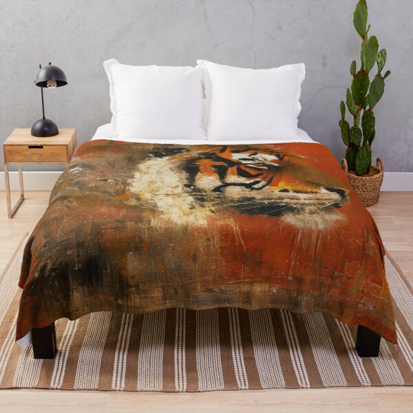 Item preview, Abstract Expressionist Tiger in Profile designed and sold by caracatita75.