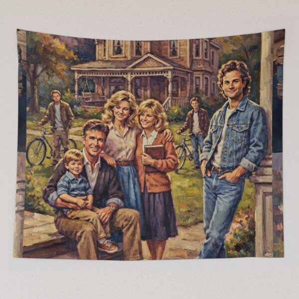 Item preview, Growing Pains Family Sitcom Fine Art Tribute designed and sold by Art's Diner.