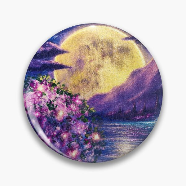 Item preview, Luminous Mountain with Glowing Waterfall designed and sold by Aquamarineelle.