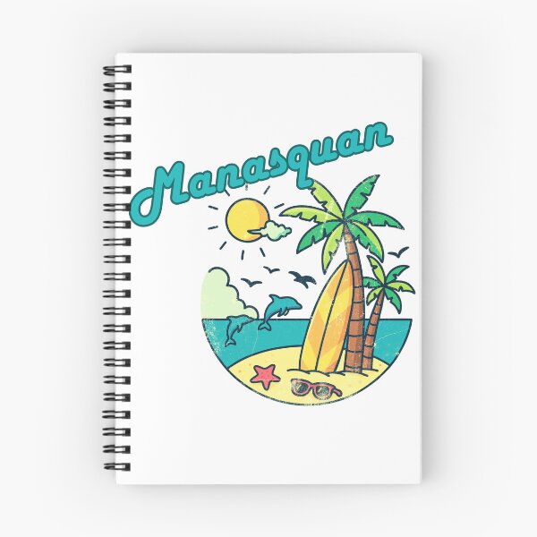 Item preview, Manasquan Beach Vibes | Retro Tropical Sunset Vacation Design designed and sold by DonnaRaine.